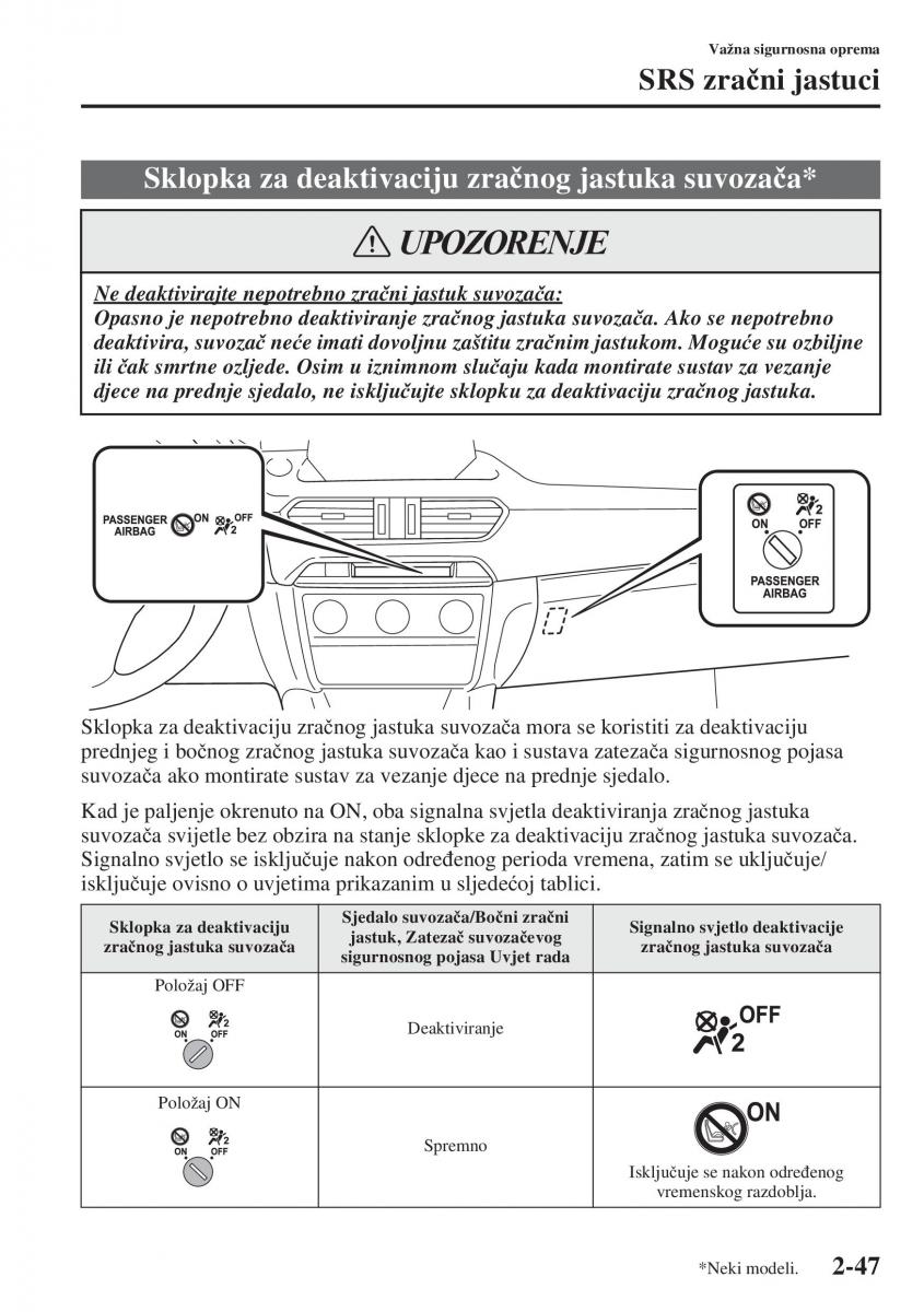 Mazda 6 III vlasnicko uputstvo / page 71