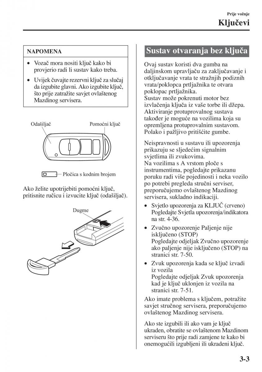 Mazda 6 III vlasnicko uputstvo / page 83