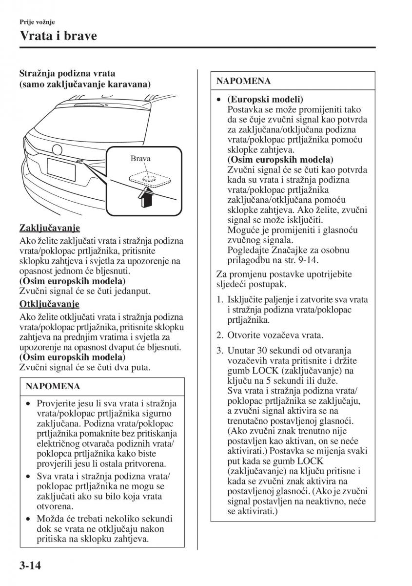 Mazda 6 III vlasnicko uputstvo / page 94