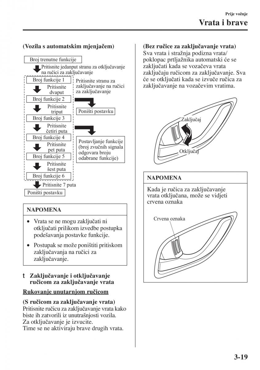 Mazda 6 III vlasnicko uputstvo / page 99