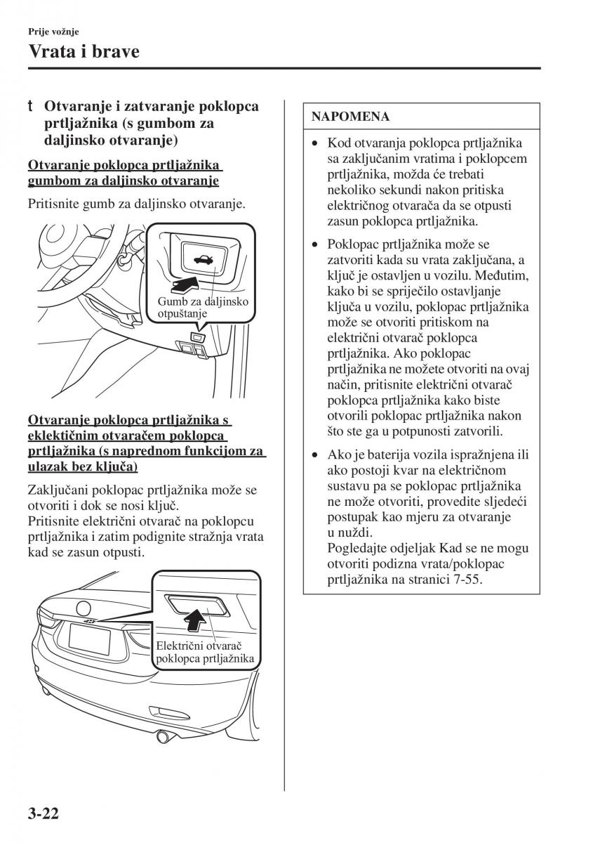 Mazda 6 III vlasnicko uputstvo / page 102