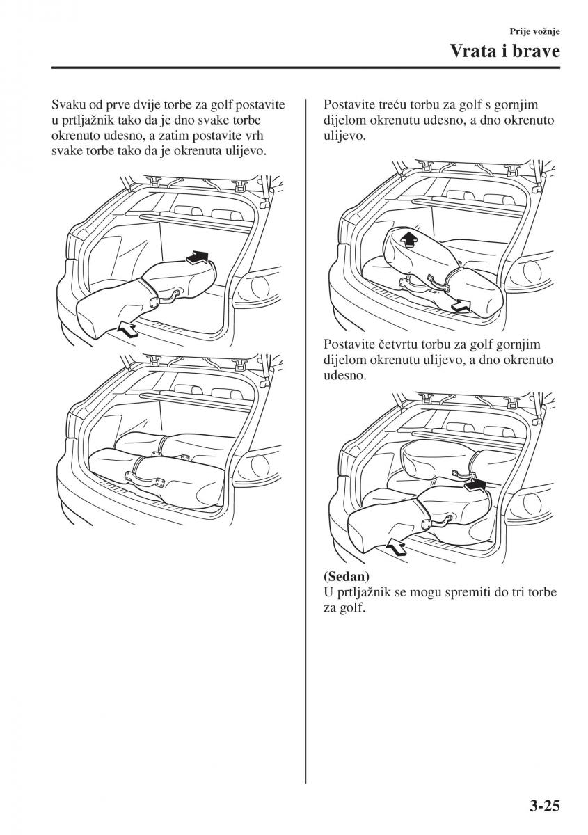 Mazda 6 III vlasnicko uputstvo / page 105