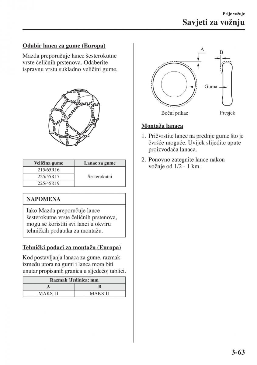 Mazda 6 III vlasnicko uputstvo / page 143