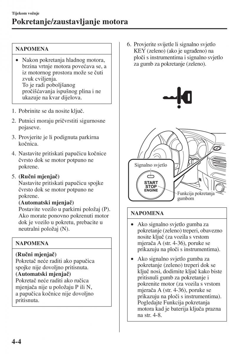 Mazda 6 III vlasnicko uputstvo / page 162