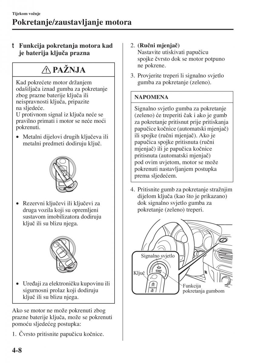 Mazda 6 III vlasnicko uputstvo / page 166