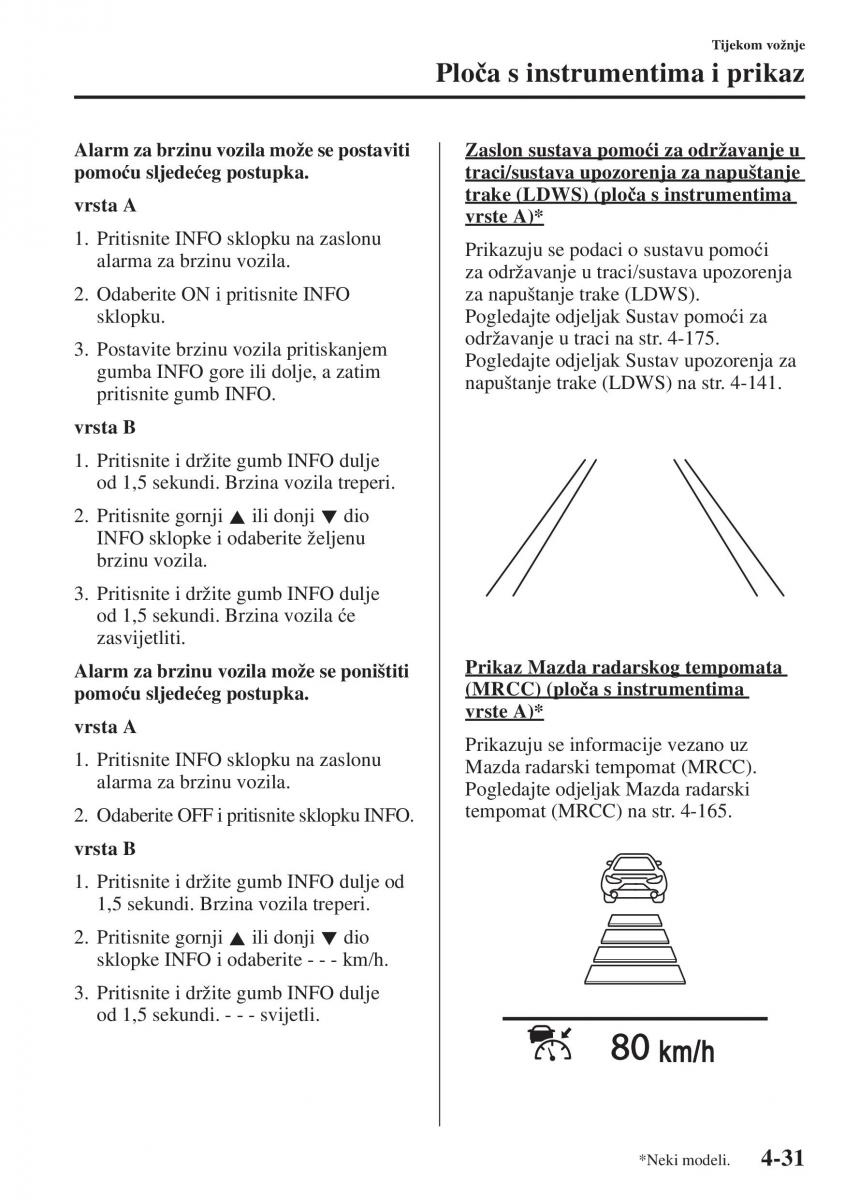 Mazda 6 III vlasnicko uputstvo / page 189