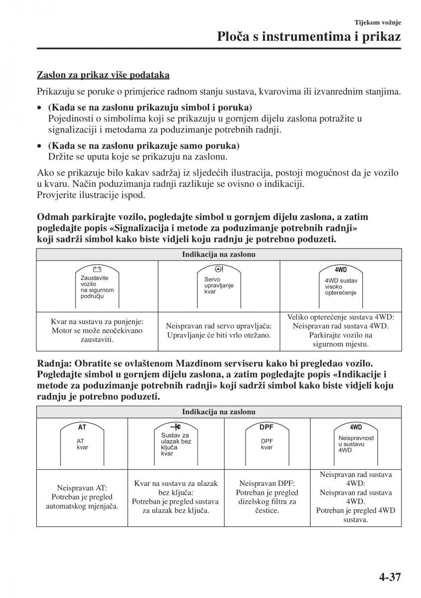 Mazda 6 III vlasnicko uputstvo / page 195