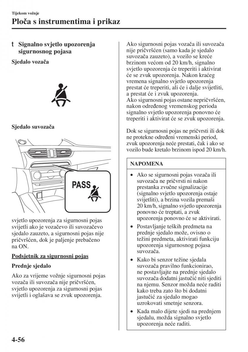 Mazda 6 III vlasnicko uputstvo / page 214