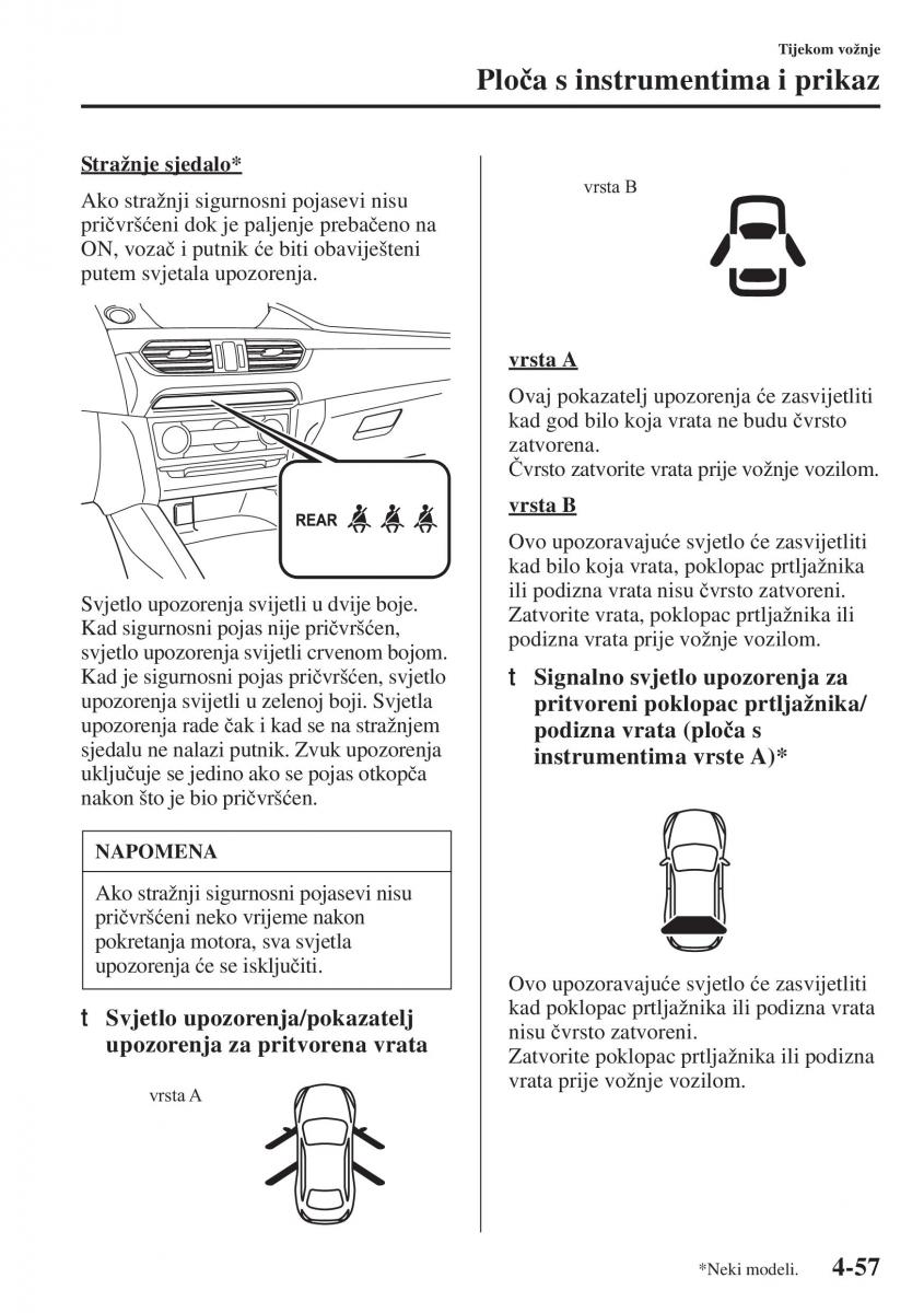 Mazda 6 III vlasnicko uputstvo / page 215