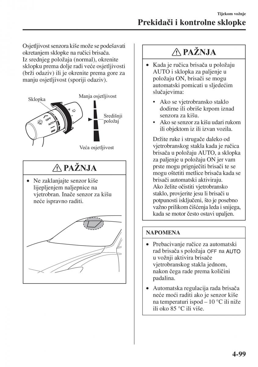 Mazda 6 III vlasnicko uputstvo / page 257