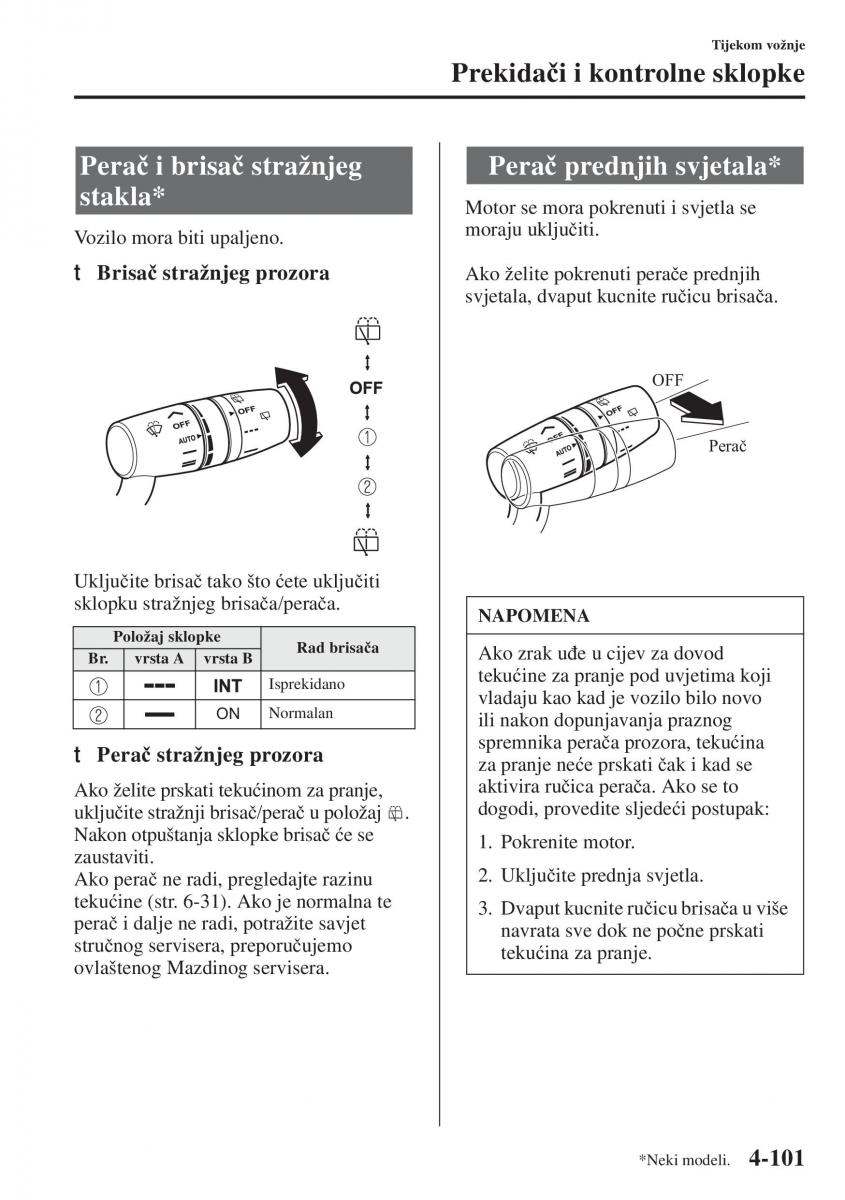 Mazda 6 III vlasnicko uputstvo / page 259