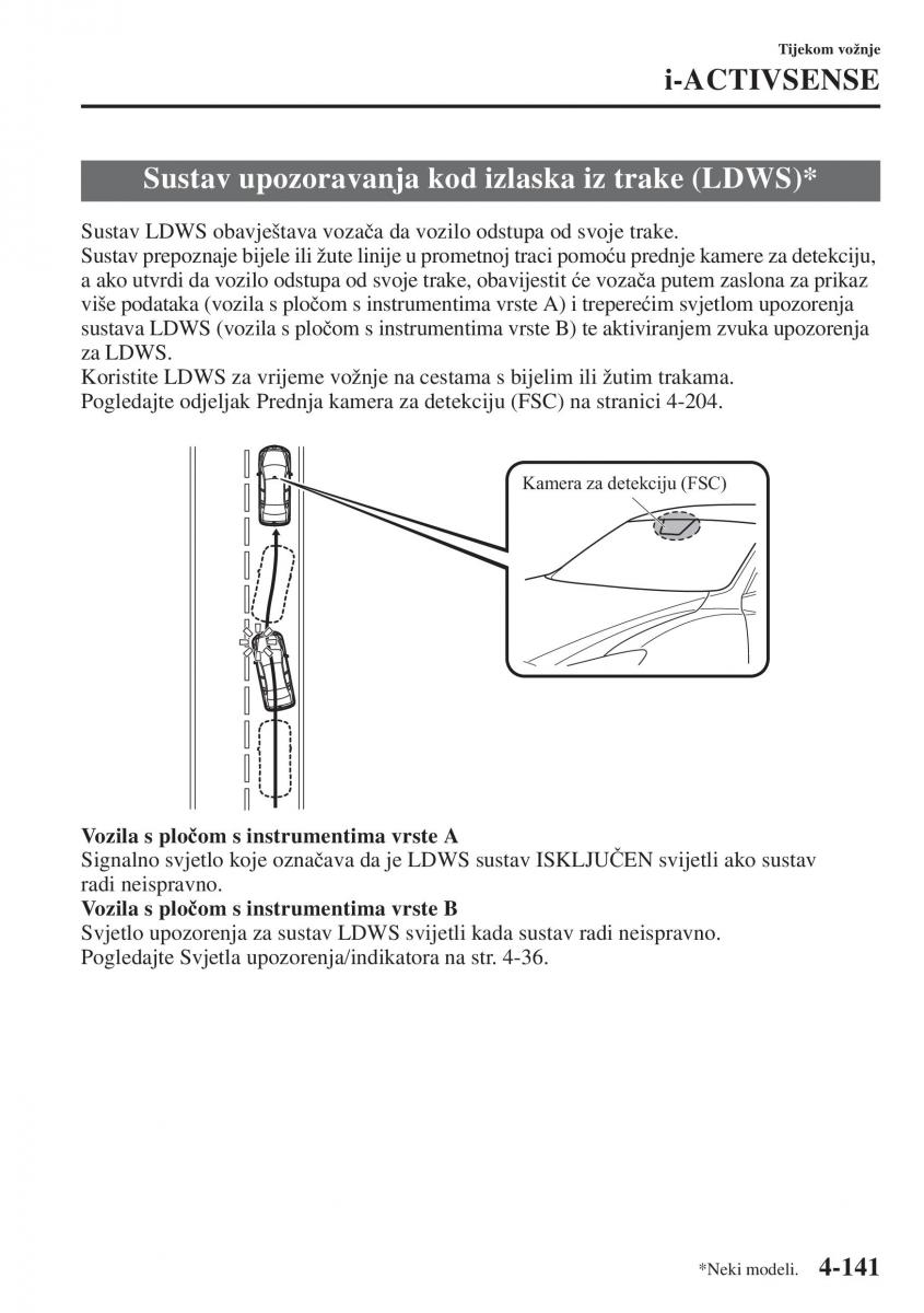 Mazda 6 III vlasnicko uputstvo / page 299