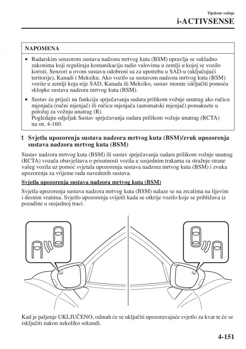 Mazda 6 III vlasnicko uputstvo / page 309