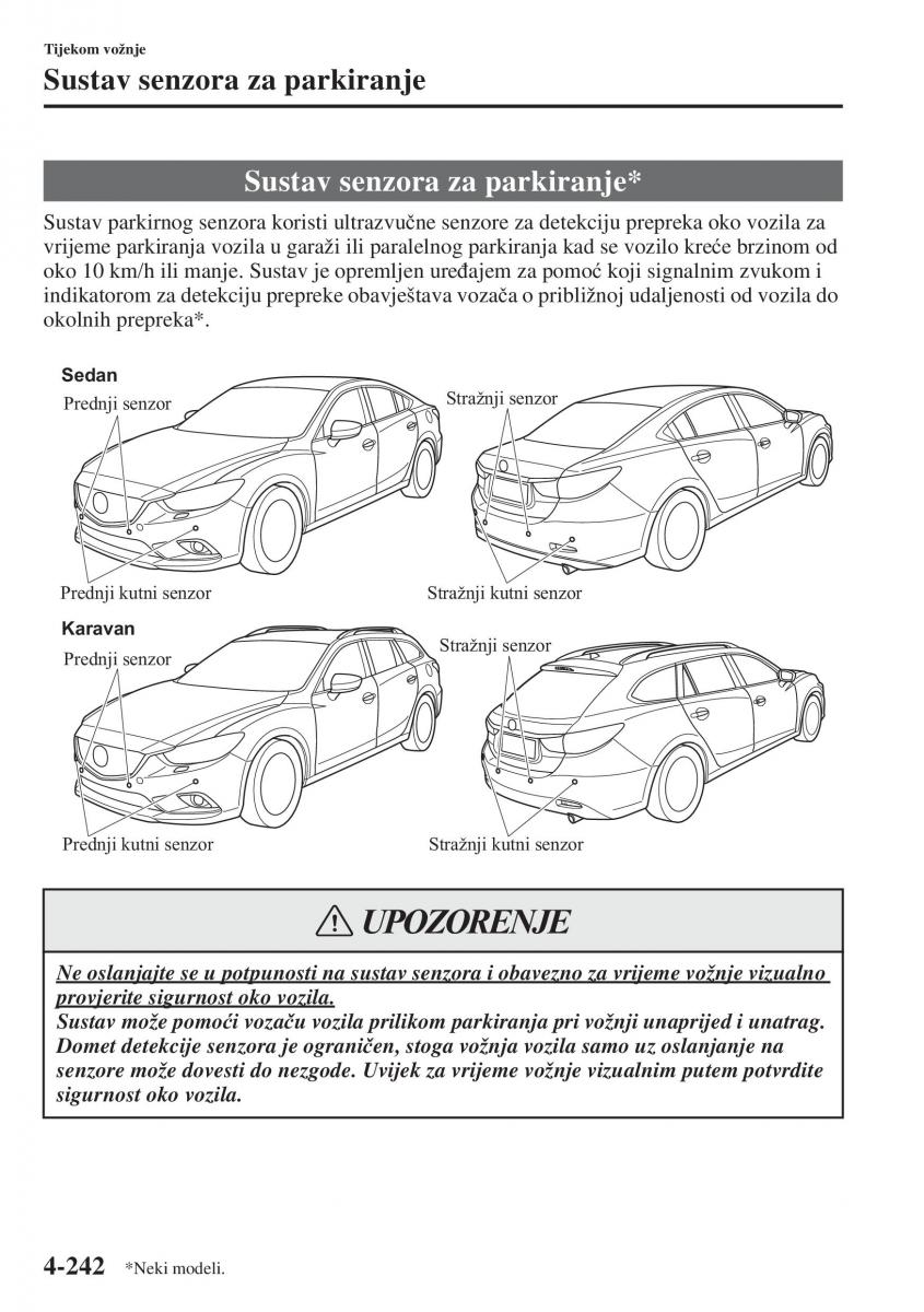 Mazda 6 III vlasnicko uputstvo / page 400