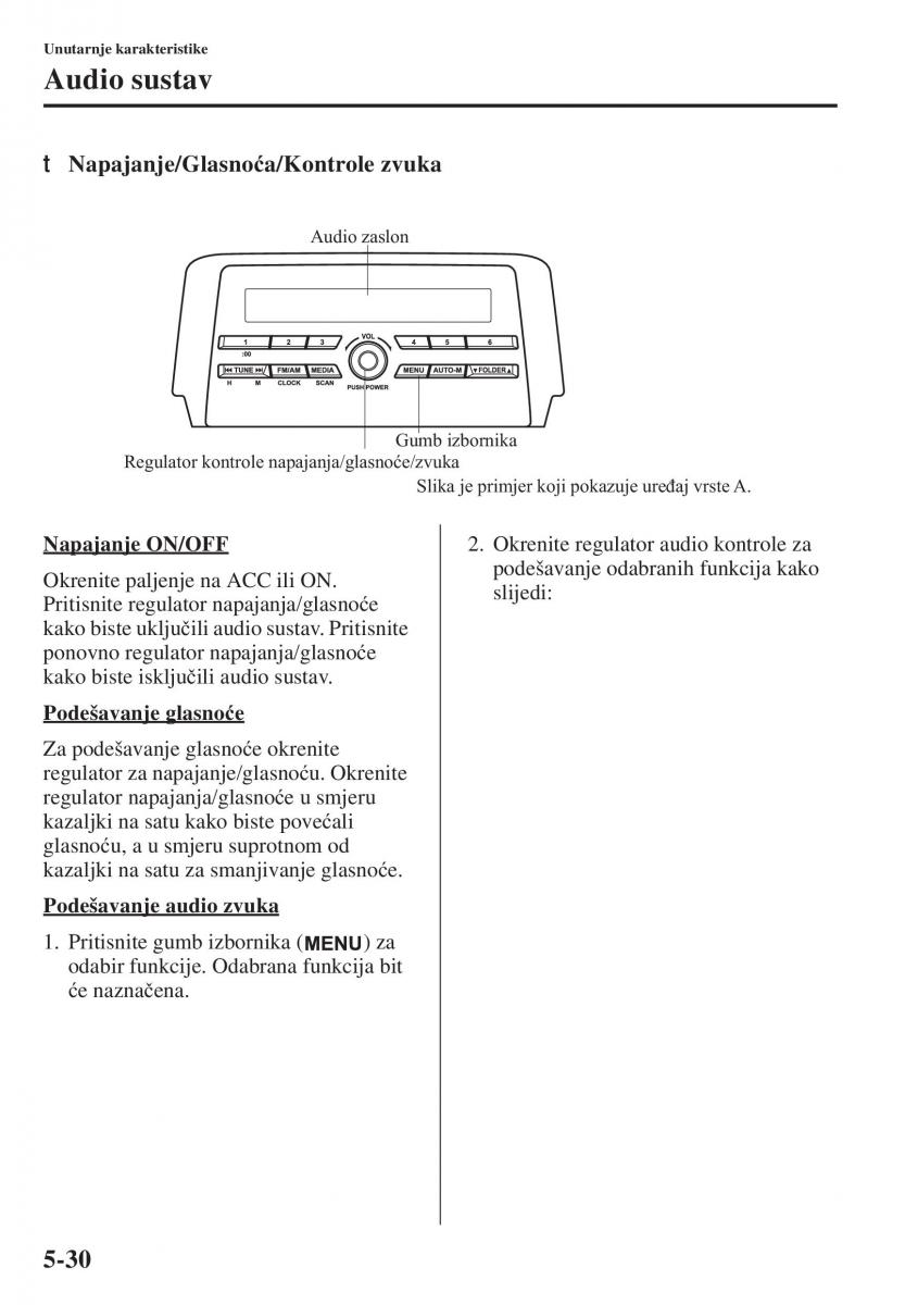 Mazda 6 III vlasnicko uputstvo / page 438