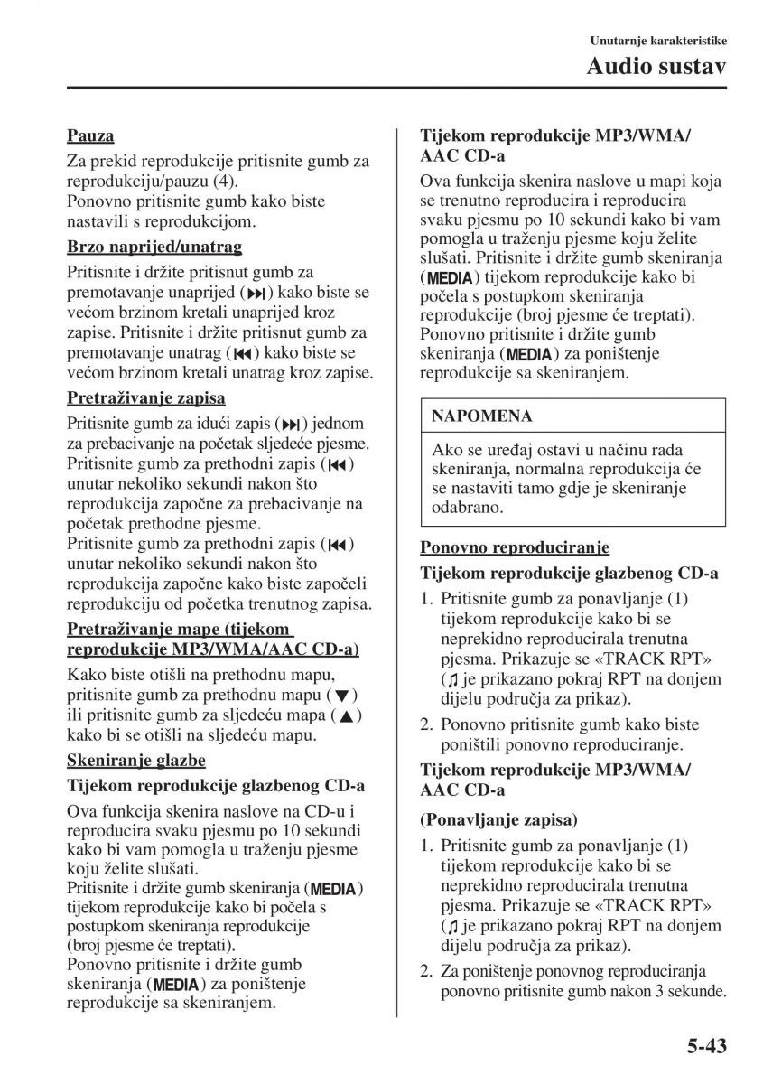 Mazda 6 III vlasnicko uputstvo / page 451