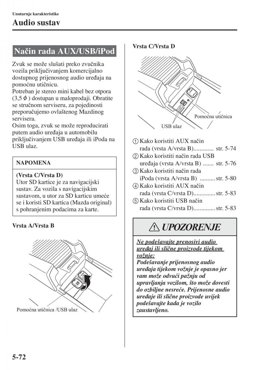 Mazda 6 III vlasnicko uputstvo / page 480