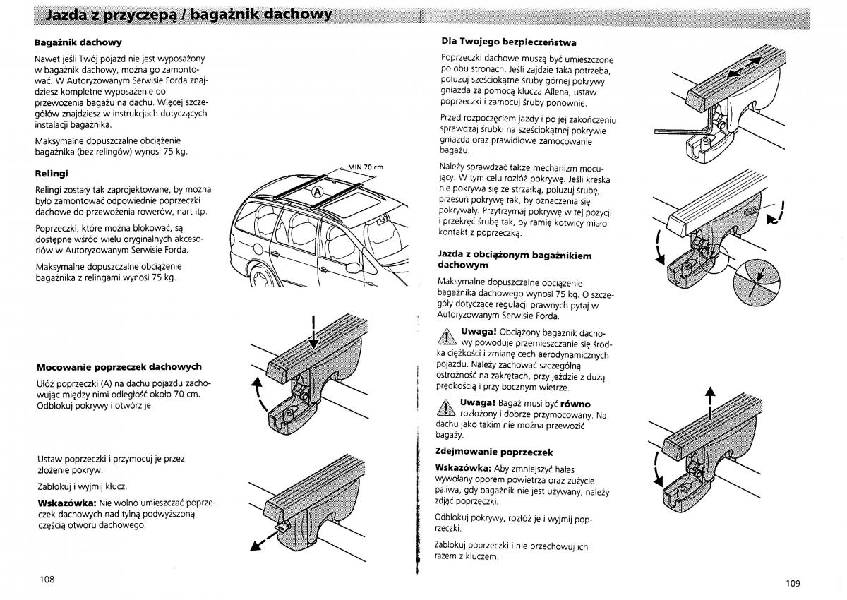 Ford Galaxy I 1 instrukcja obslugi / page 56