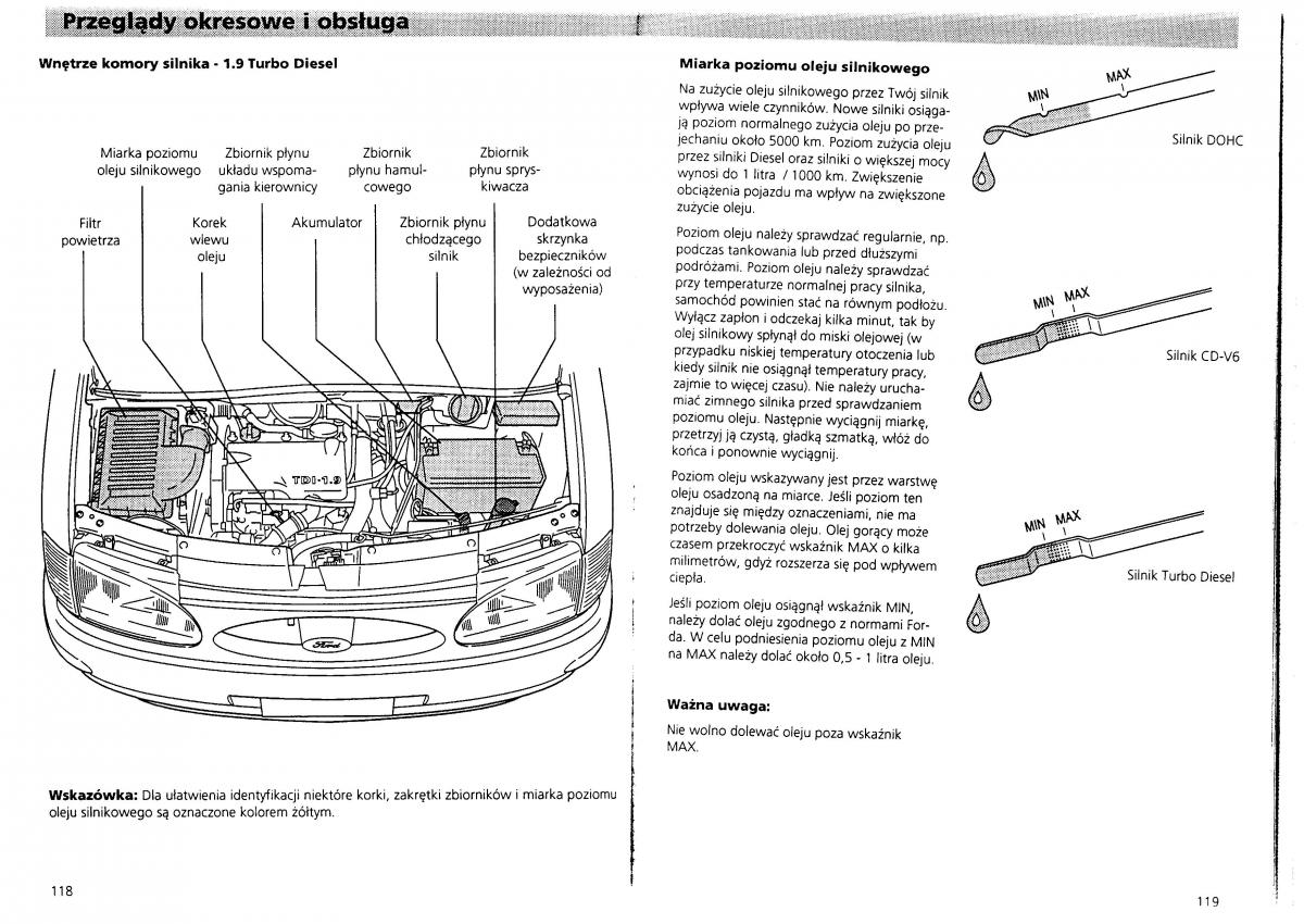 Ford Galaxy I 1 instrukcja obslugi / page 61