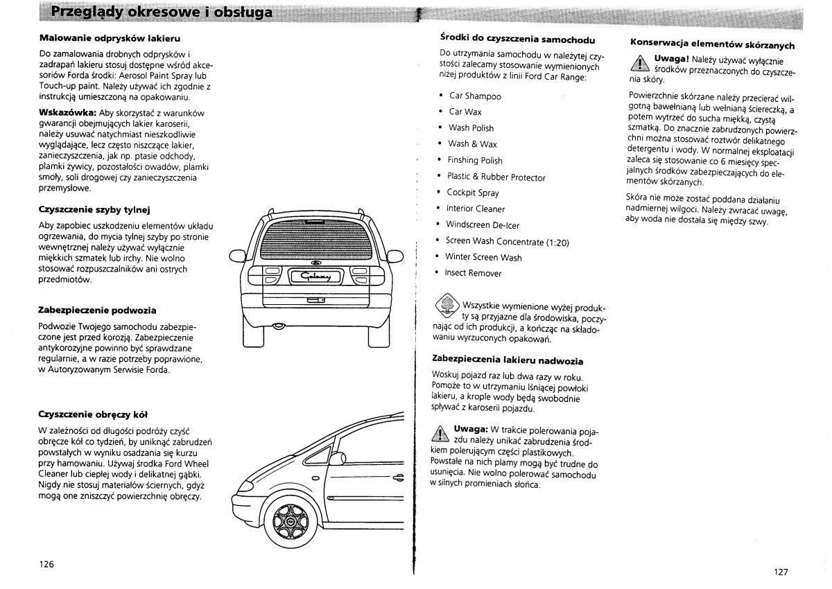 Ford Galaxy I 1 instrukcja obslugi / page 65