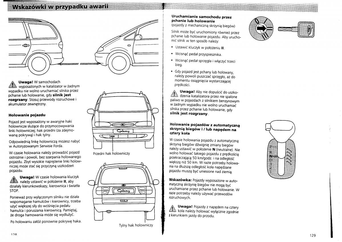 Ford Galaxy I 1 instrukcja obslugi / page 66