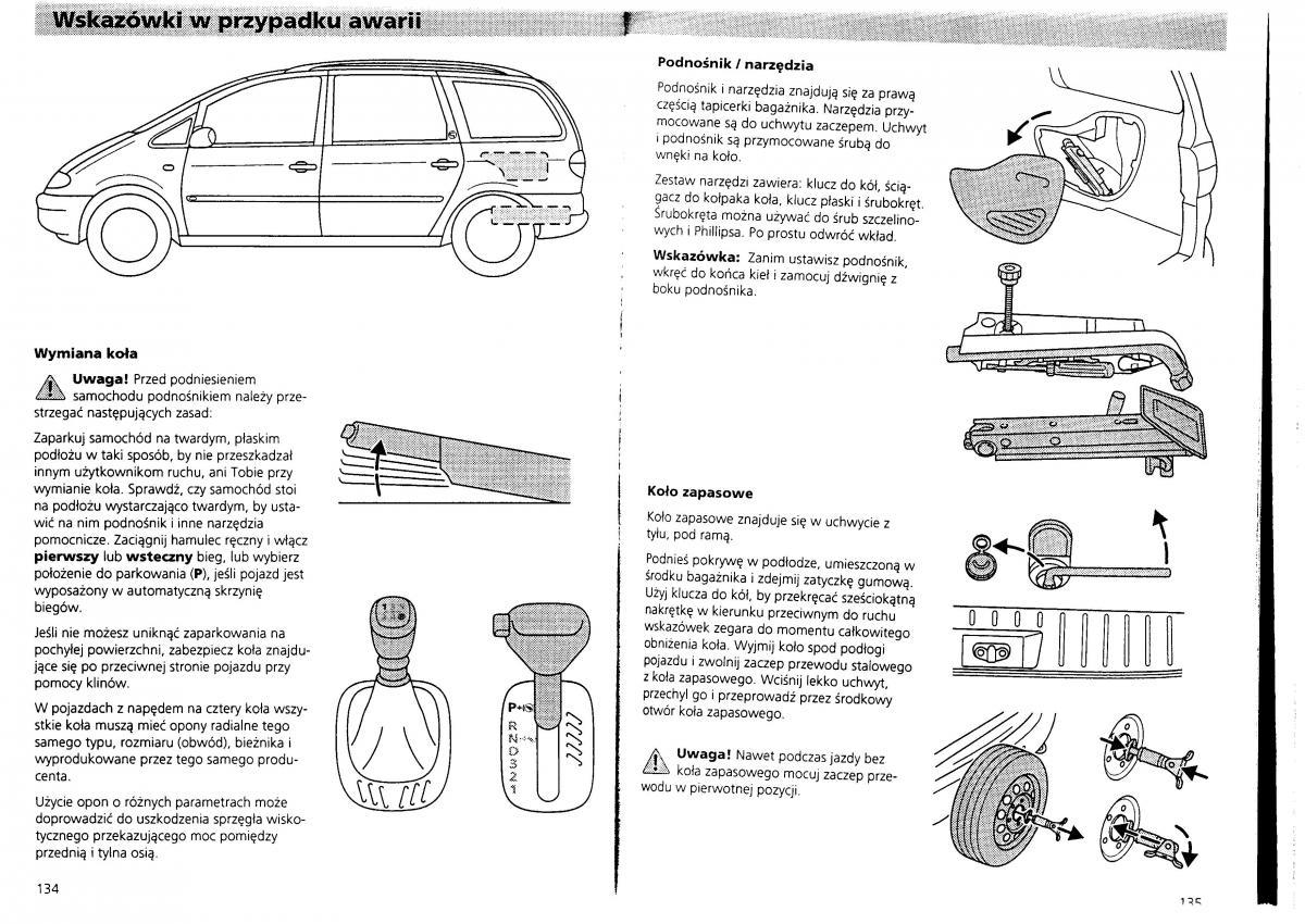 Ford Galaxy I 1 instrukcja obslugi / page 69