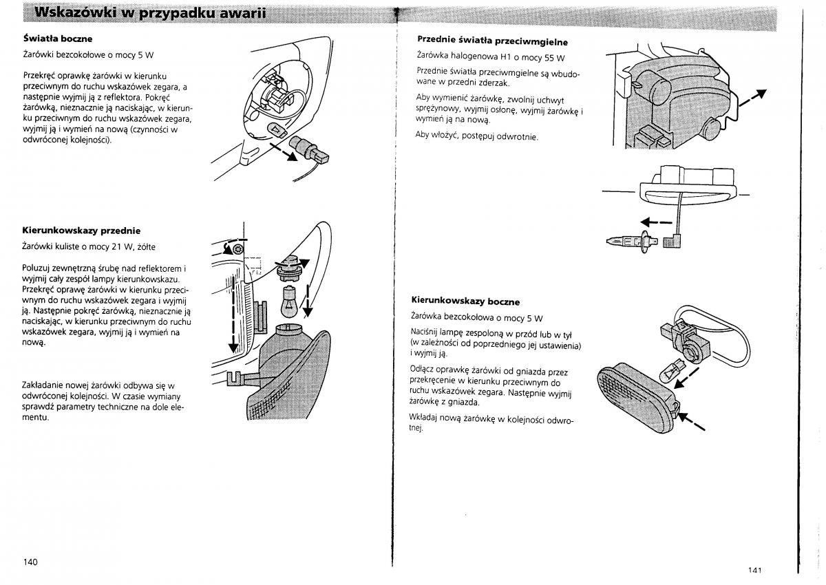 Ford Galaxy I 1 instrukcja obslugi / page 72