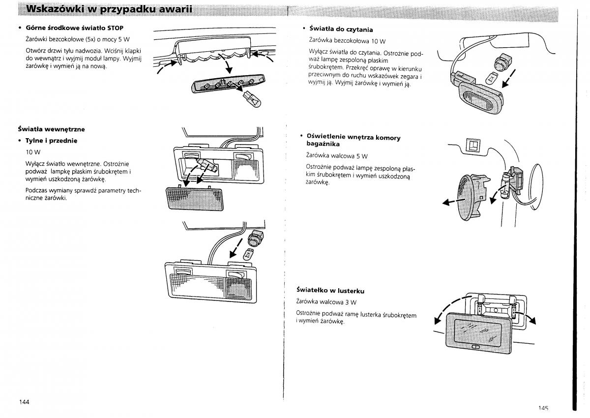 Ford Galaxy I 1 instrukcja obslugi / page 74