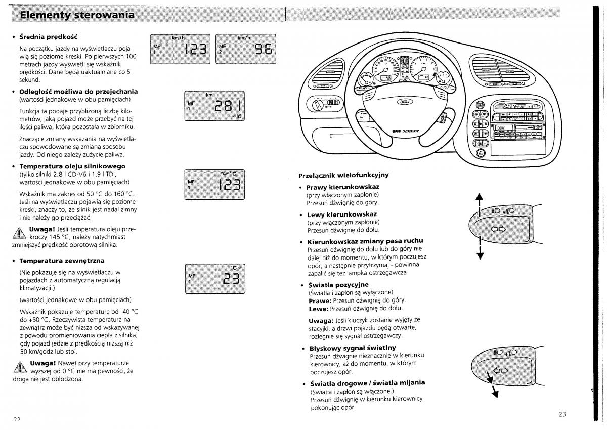 Ford Galaxy I 1 instrukcja obslugi / page 13