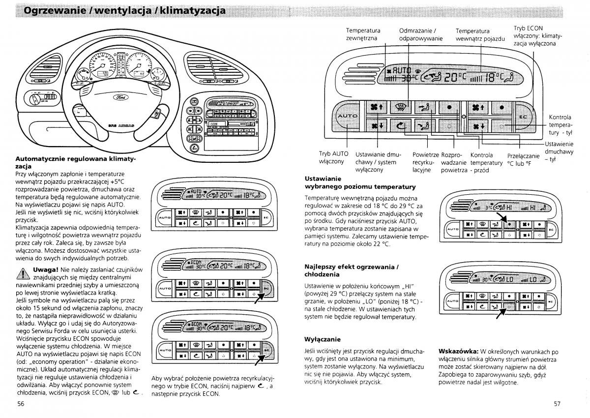 Ford Galaxy I 1 instrukcja obslugi / page 30