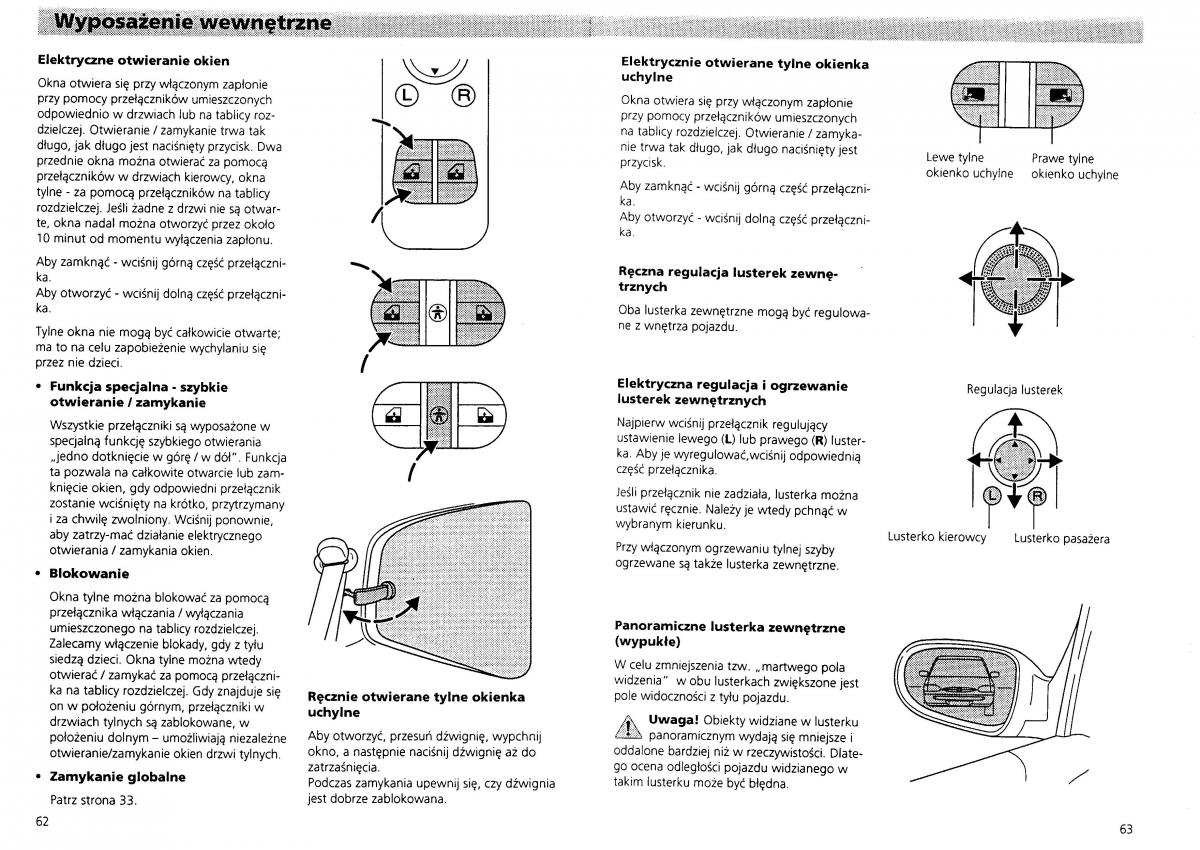 Ford Galaxy I 1 instrukcja obslugi / page 33