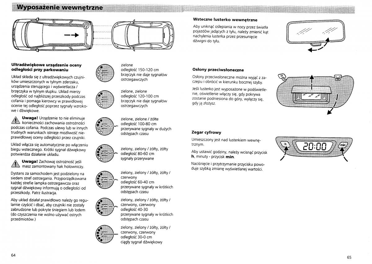 Ford Galaxy I 1 instrukcja obslugi / page 34