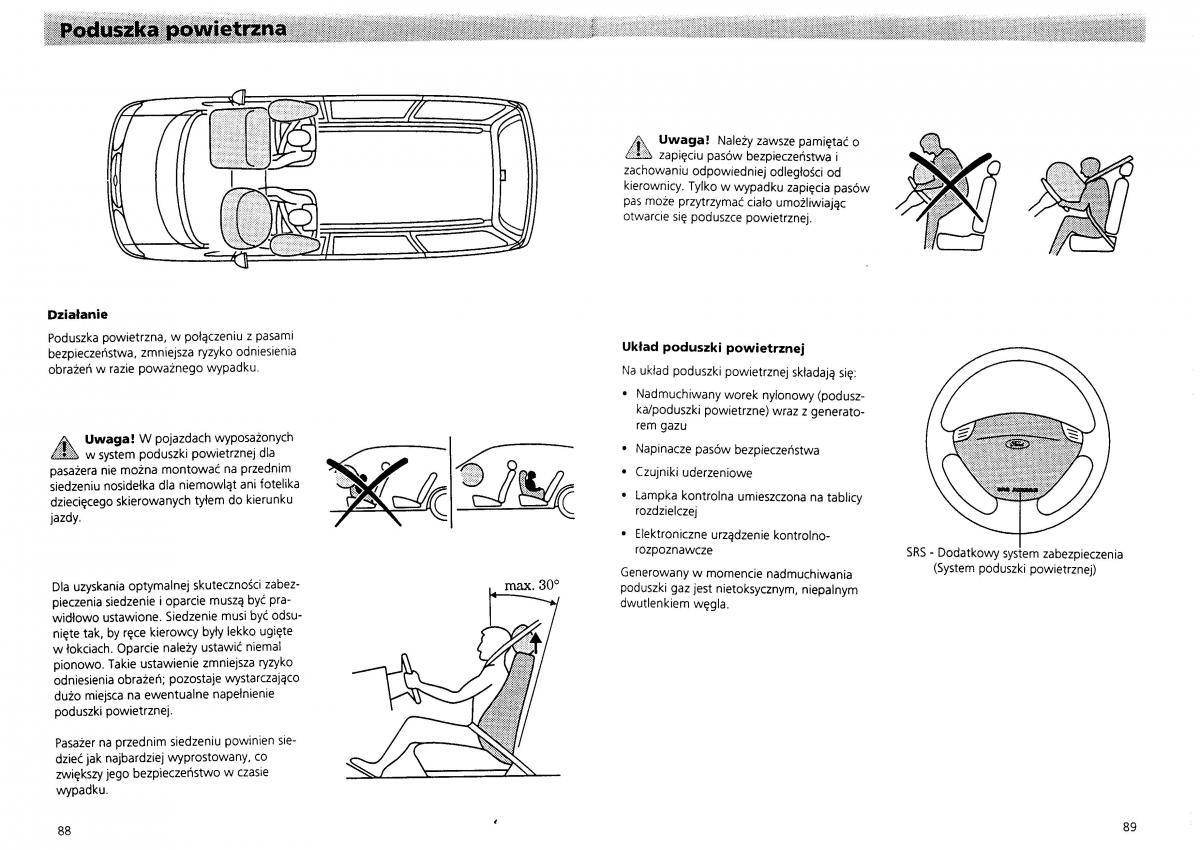 Ford Galaxy I 1 instrukcja obslugi / page 46