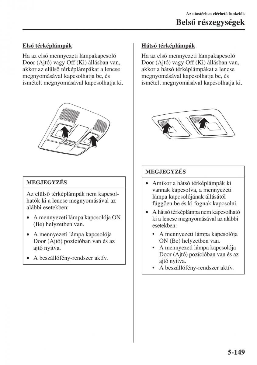 Mazda 6 III Kezelesi utmutato / page 557