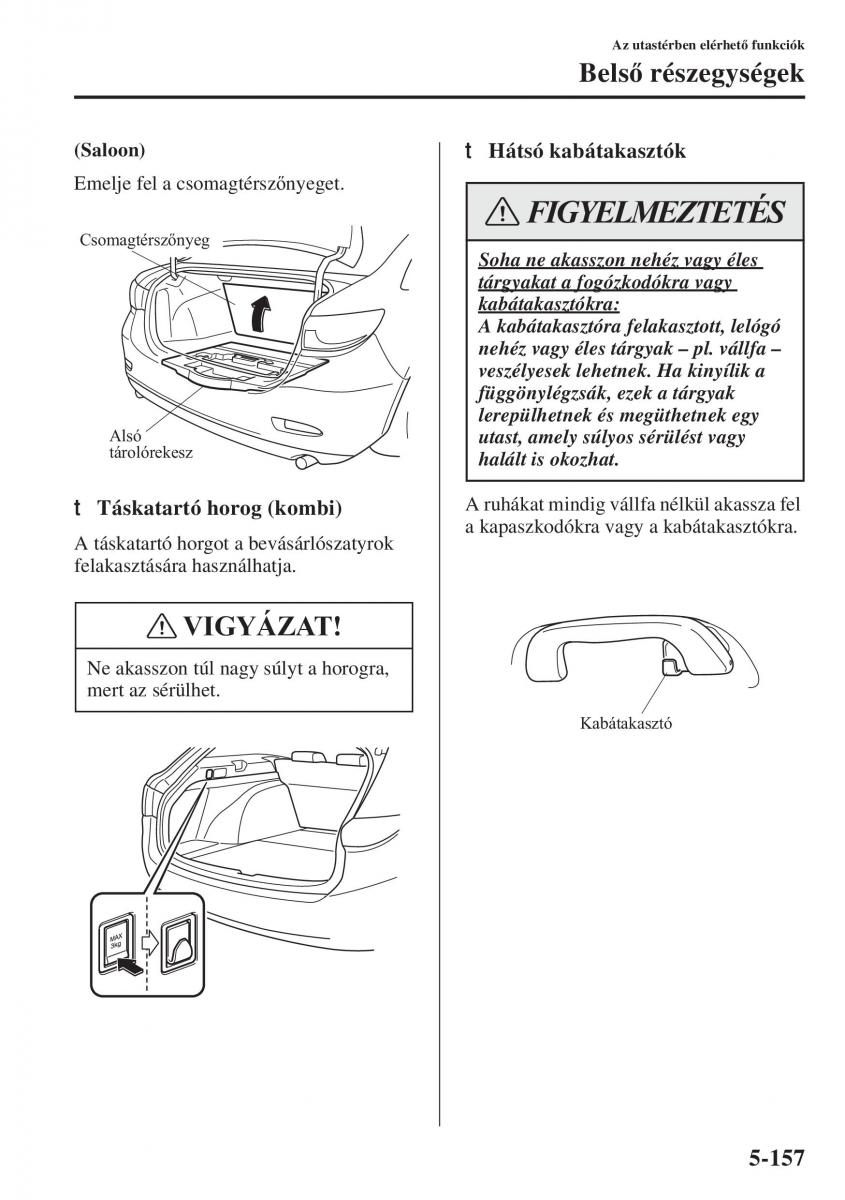 Mazda 6 III Kezelesi utmutato / page 565