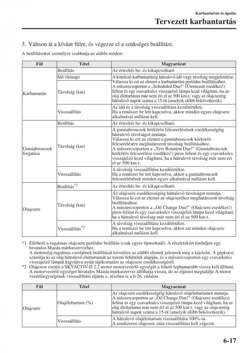 Mazda 6 III Kezelesi utmutato / page 585