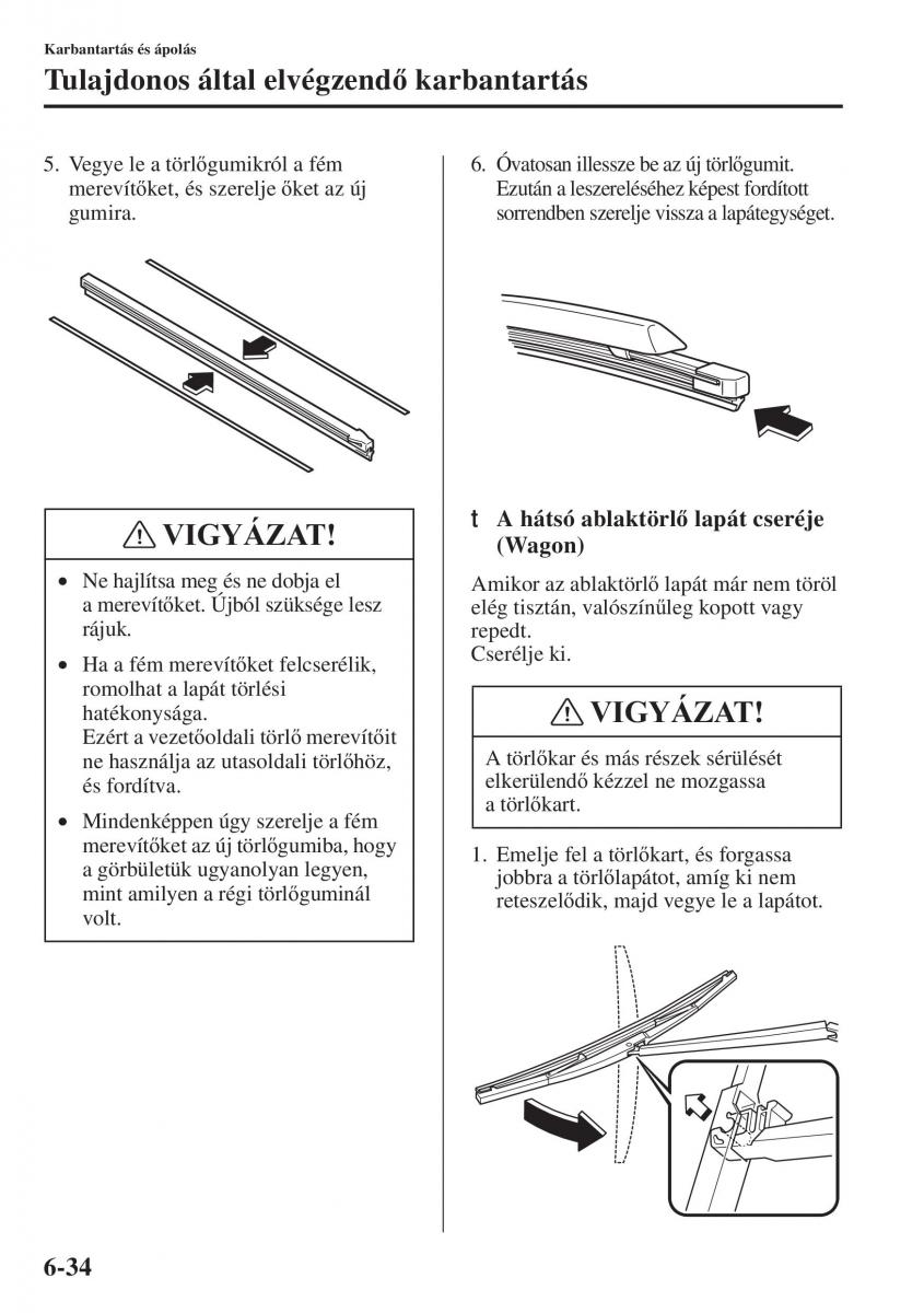 Mazda 6 III Kezelesi utmutato / page 602