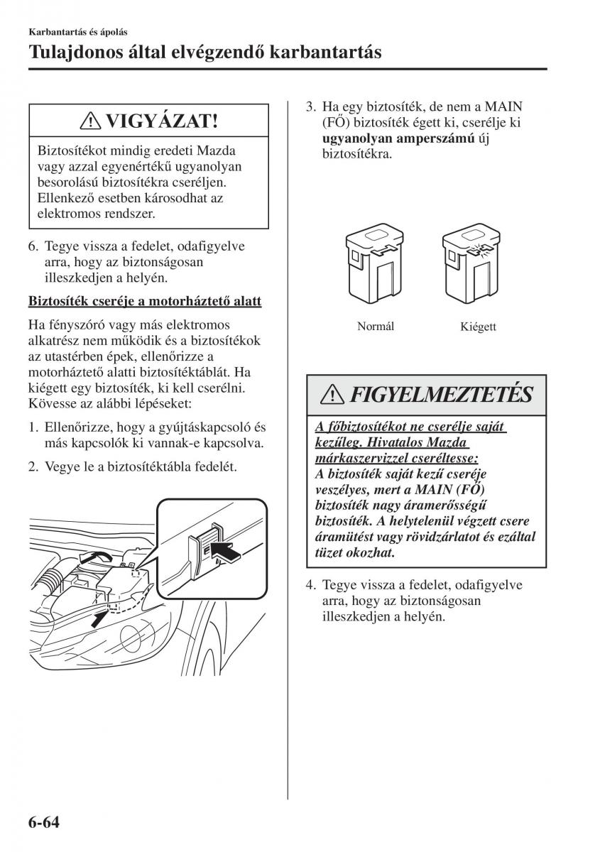 Mazda 6 III Kezelesi utmutato / page 632