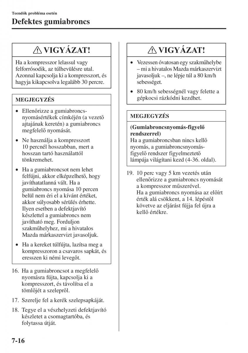 Mazda 6 III Kezelesi utmutato / page 662