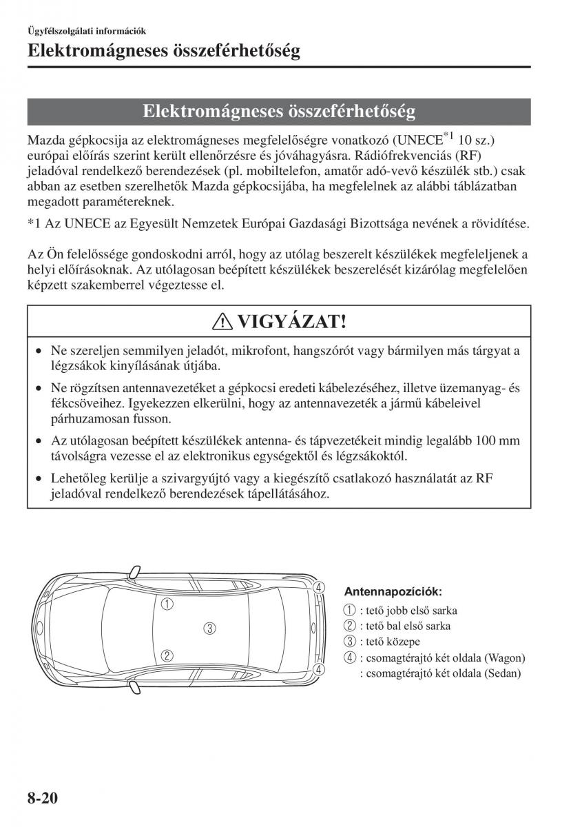 Mazda 6 III Kezelesi utmutato / page 724