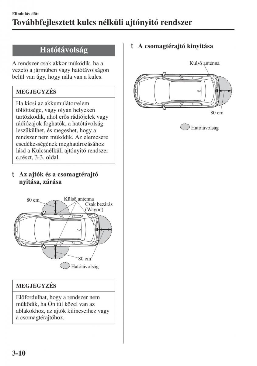 Mazda 6 III Kezelesi utmutato / page 90