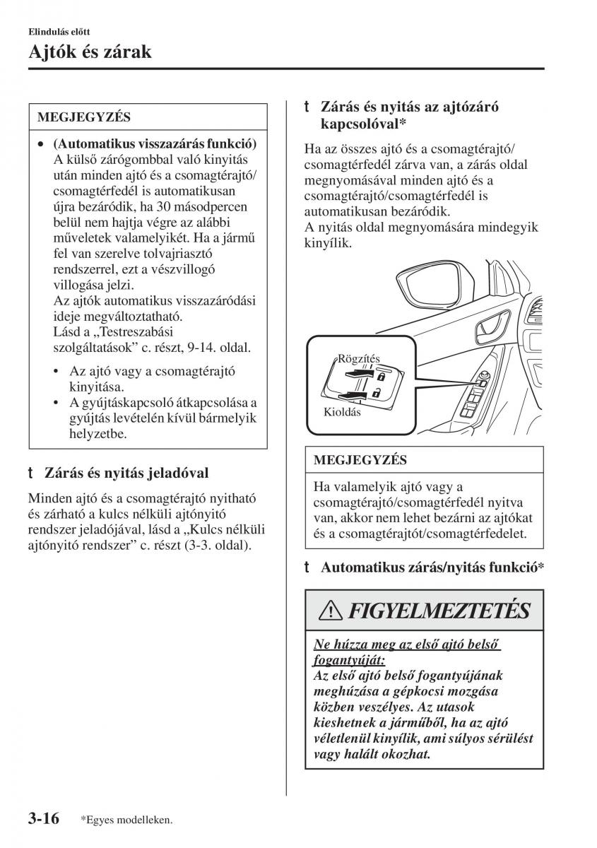 Mazda 6 III Kezelesi utmutato / page 96