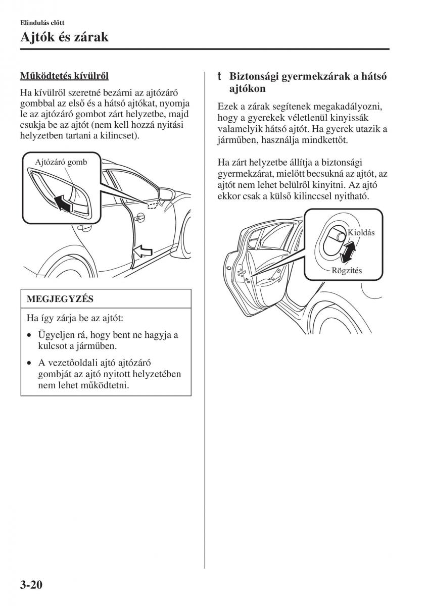 Mazda 6 III Kezelesi utmutato / page 100