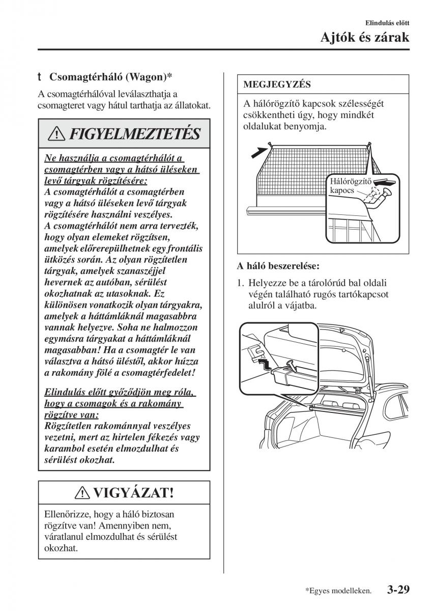 Mazda 6 III Kezelesi utmutato / page 109