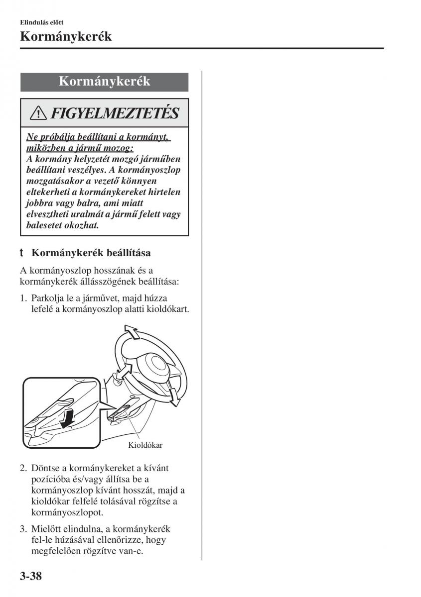 Mazda 6 III Kezelesi utmutato / page 118