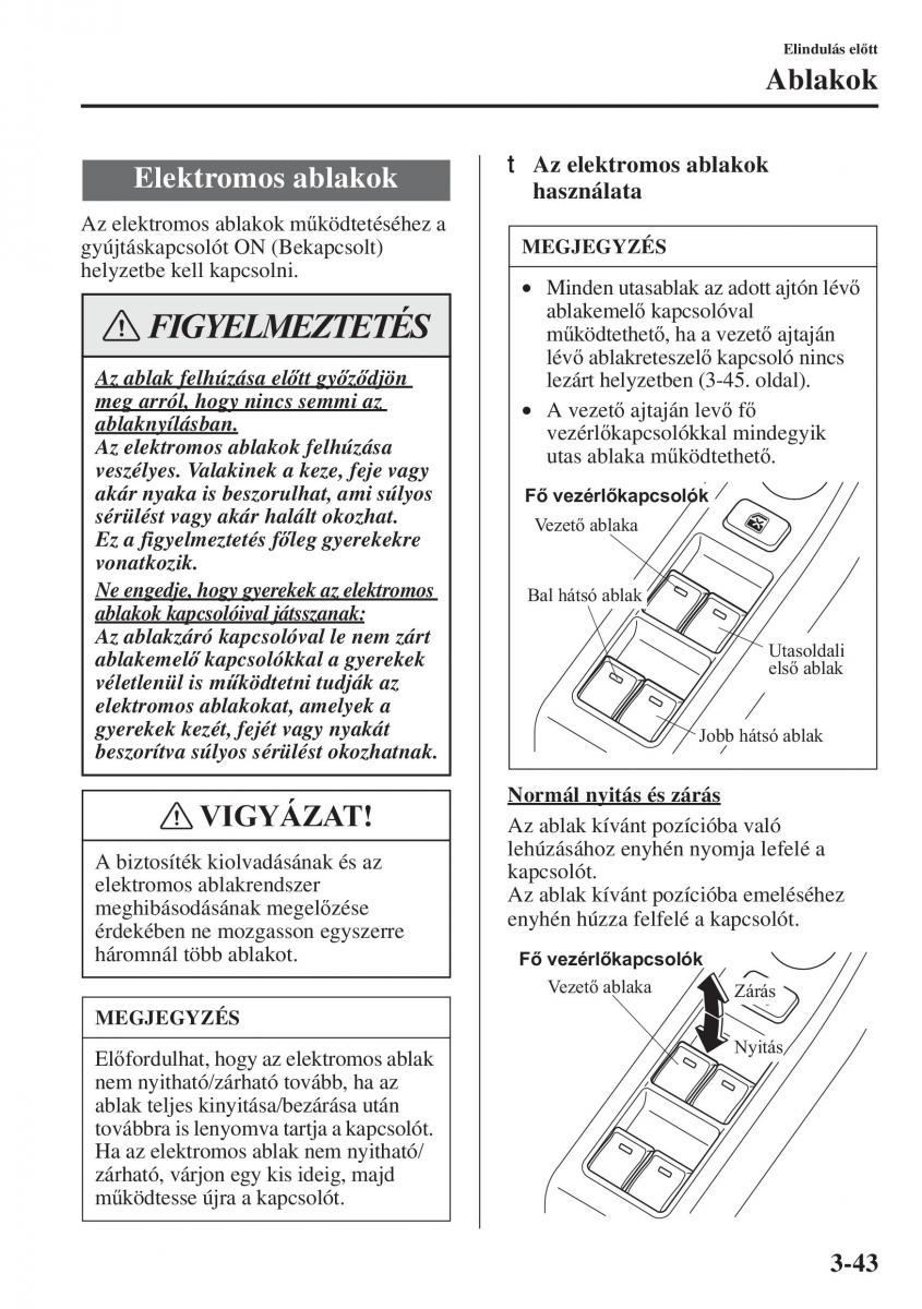 Mazda 6 III Kezelesi utmutato / page 123