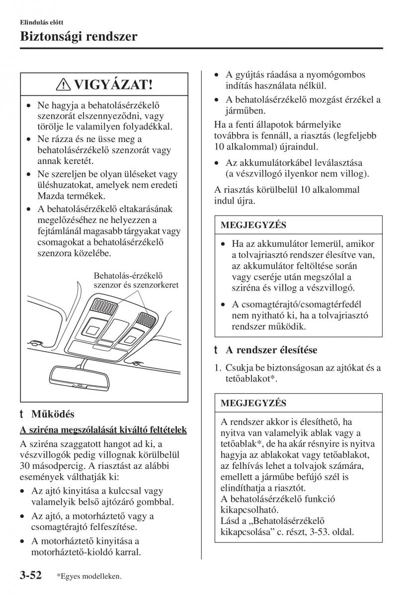 Mazda 6 III Kezelesi utmutato / page 132