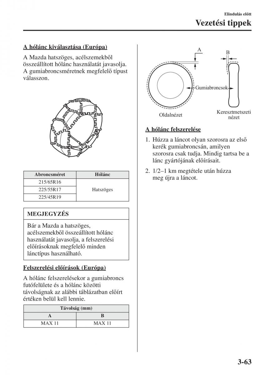 Mazda 6 III Kezelesi utmutato / page 143