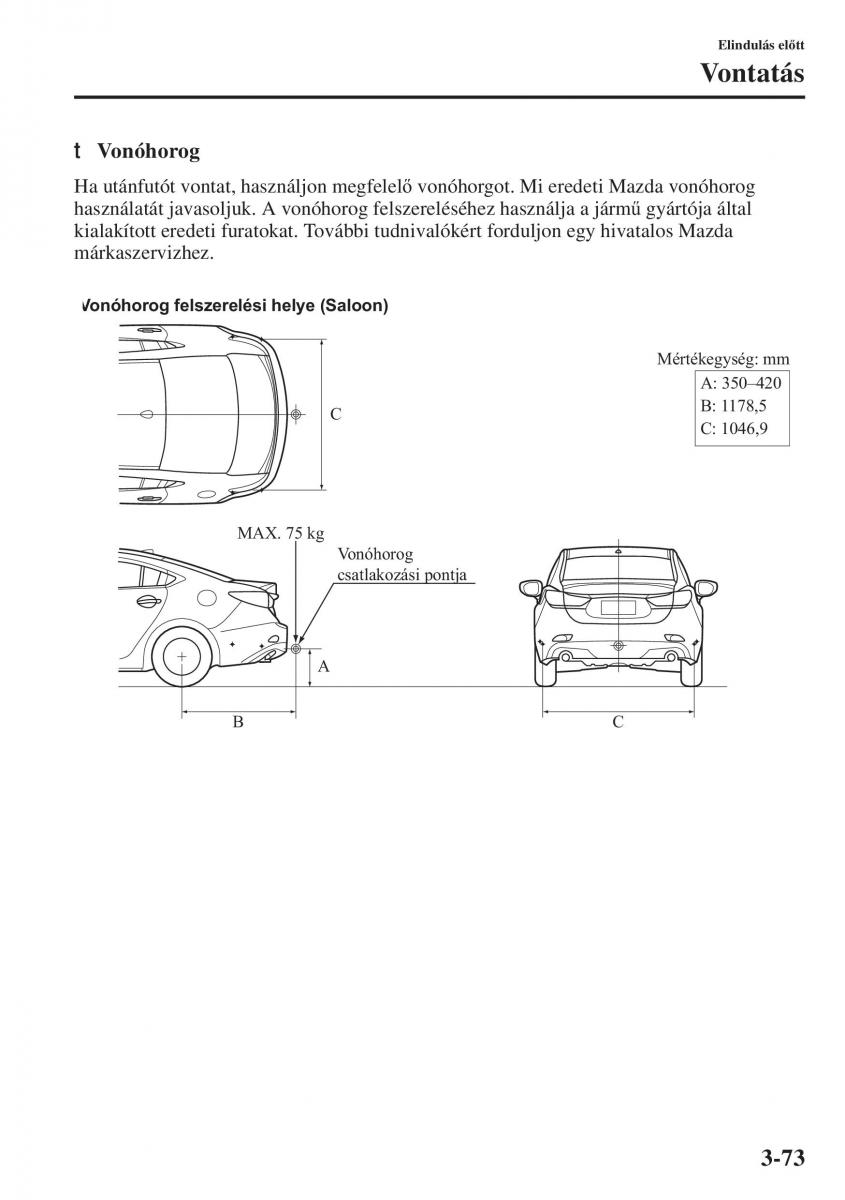 Mazda 6 III Kezelesi utmutato / page 153