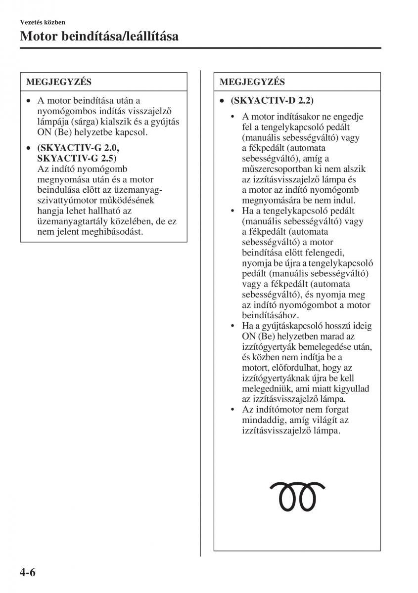 Mazda 6 III Kezelesi utmutato / page 164